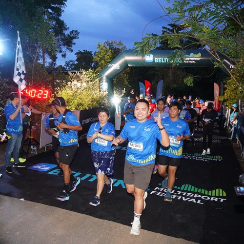 Race photo from Belitung Multisport Festival
