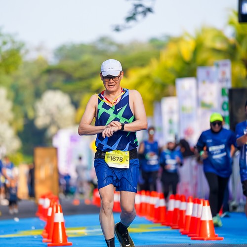 Race photo from BOGORUN 2026
