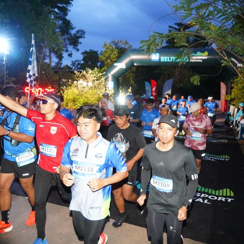 Race photo from Belitung Multisport Festival
