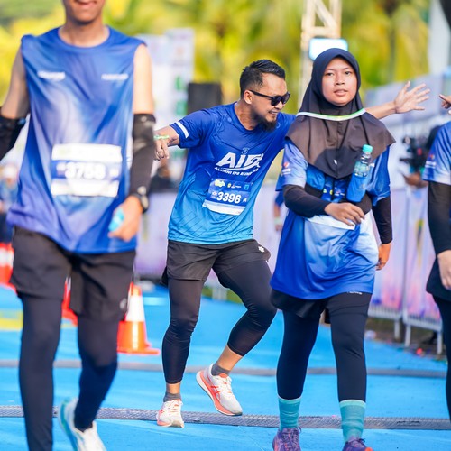 Race photo from BOGORUN 2026