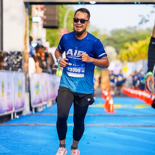Race photo from BOGORUN 2026