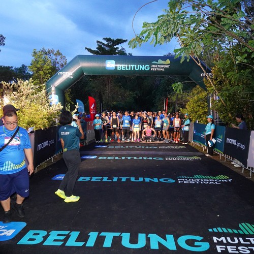 Race photo from Belitung Multisport Festival