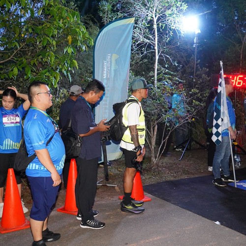 Race photo from Belitung Multisport Festival