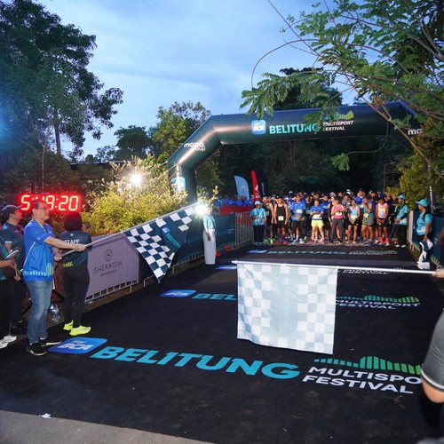 Race photo from Belitung Multisport Festival