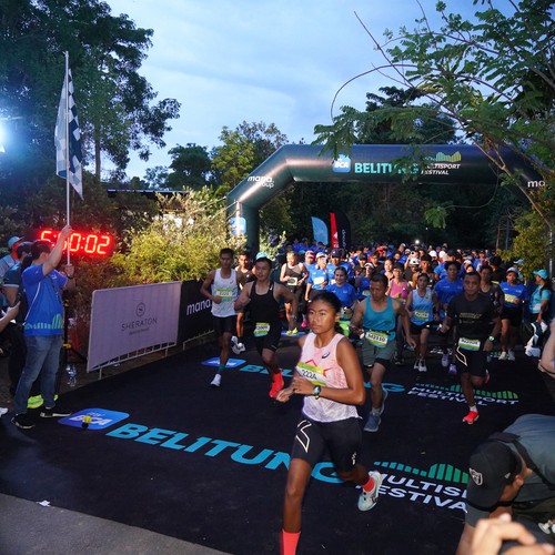 Race photo from Belitung Multisport Festival