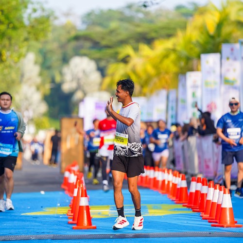 Race photo from BOGORUN 2026
