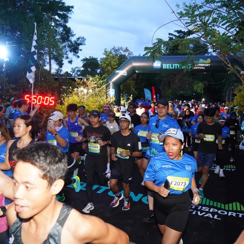 Race photo from Belitung Multisport Festival