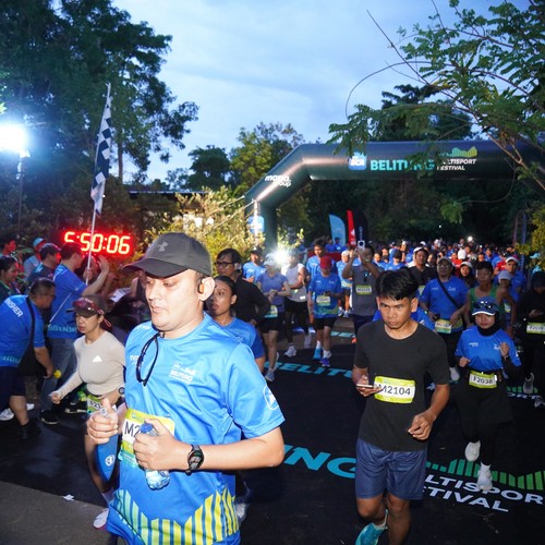 Race photo from Belitung Multisport Festival