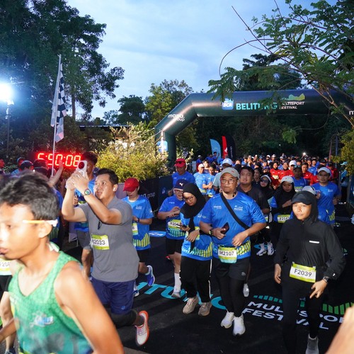Race photo from Belitung Multisport Festival