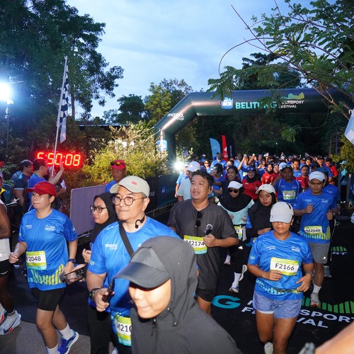 Race photo from Belitung Multisport Festival