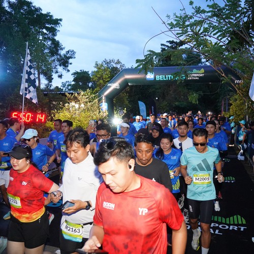 Race photo from Belitung Multisport Festival