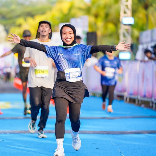 Race photo from BOGORUN 2026