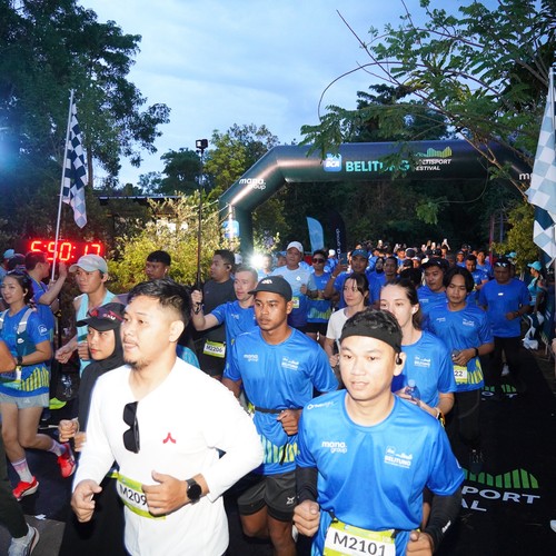 Race photo from Belitung Multisport Festival