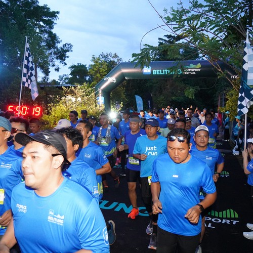 Race photo from Belitung Multisport Festival