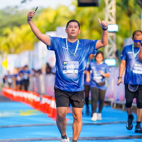 Race photo from BOGORUN 2026