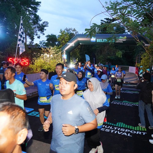 Race photo from Belitung Multisport Festival