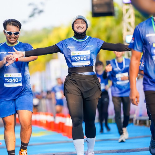 Race photo from BOGORUN 2026
