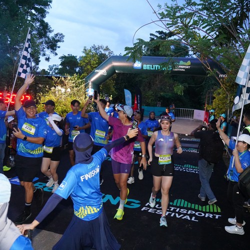 Race photo from Belitung Multisport Festival