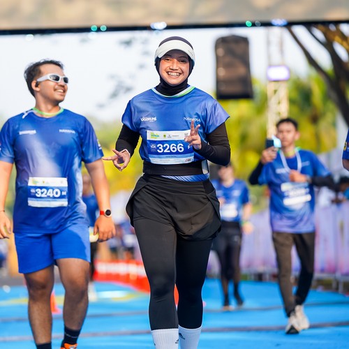 Race photo from BOGORUN 2026