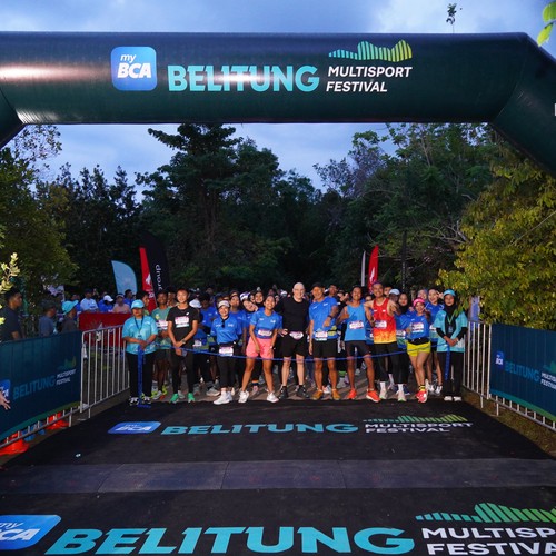 Race photo from Belitung Multisport Festival
