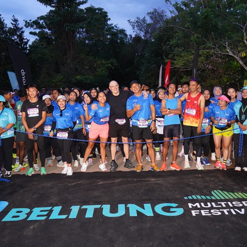 Race photo from Belitung Multisport Festival