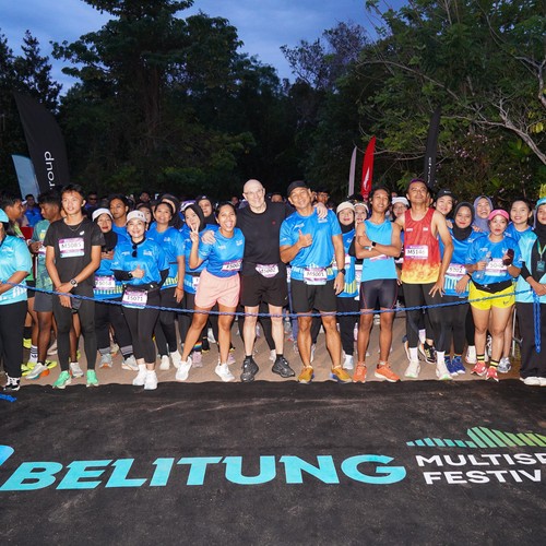 Race photo from Belitung Multisport Festival