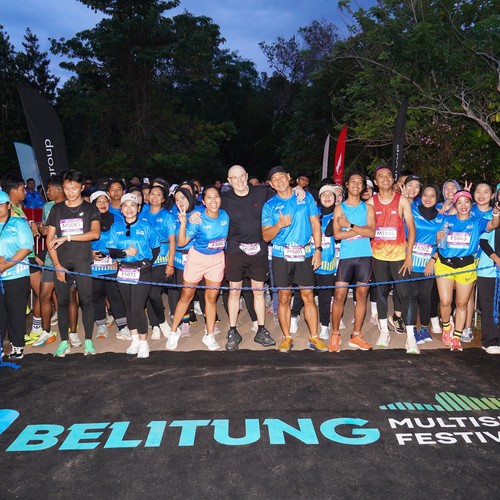 Race photo from Belitung Multisport Festival