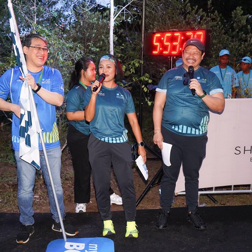 Race photo from Belitung Multisport Festival