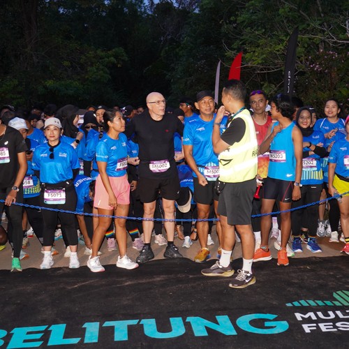 Race photo from Belitung Multisport Festival