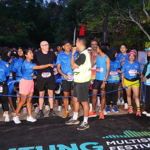 Race photo from Belitung Multisport Festival