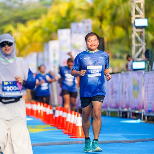 Race photo from BOGORUN 2026