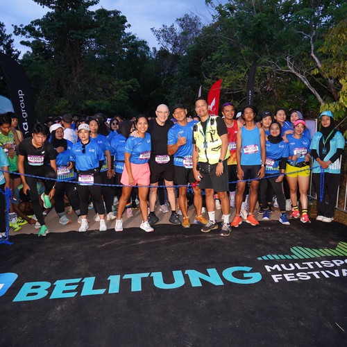 Race photo from Belitung Multisport Festival