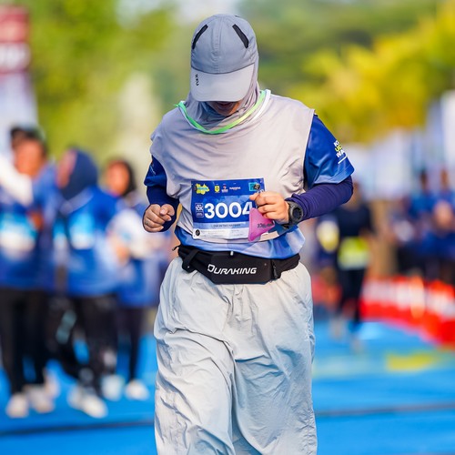 Race photo from BOGORUN 2026