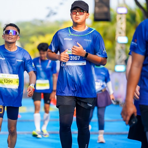 Race photo from BOGORUN 2026