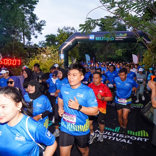 Race photo from Belitung Multisport Festival
