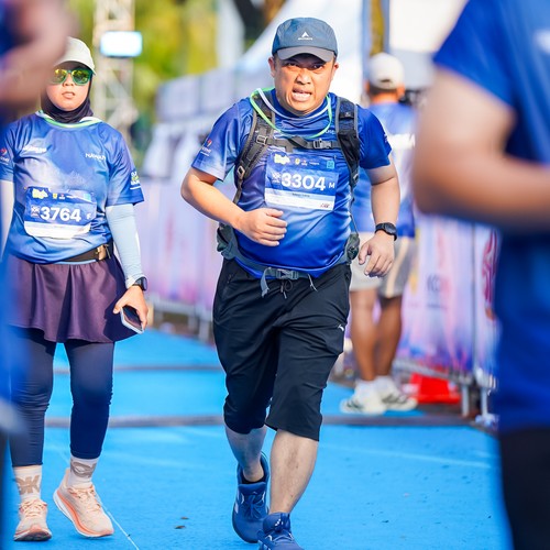 Race photo from BOGORUN 2026
