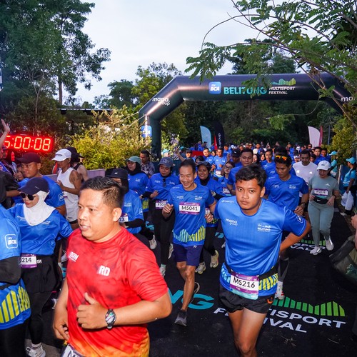 Race photo from Belitung Multisport Festival