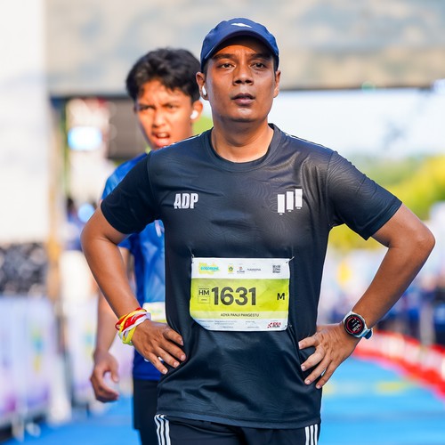 Race photo from BOGORUN 2026