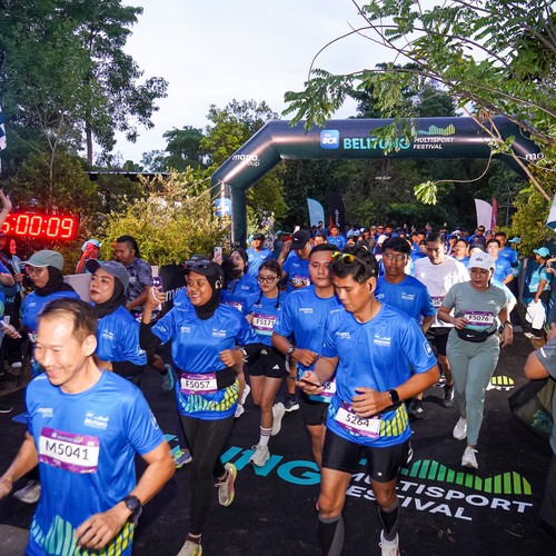 Race photo from Belitung Multisport Festival