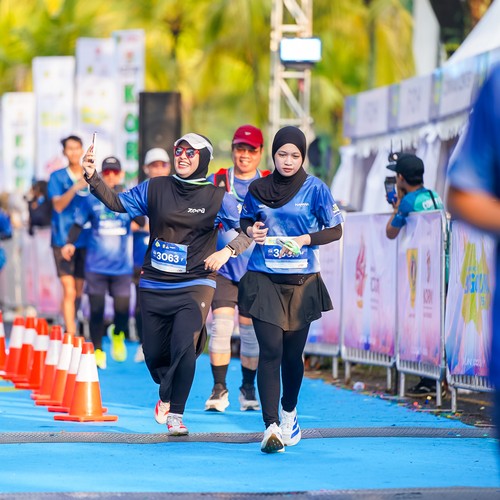 Race photo from BOGORUN 2026