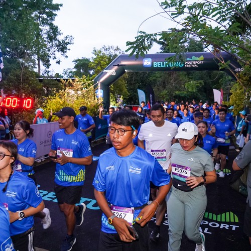 Race photo from Belitung Multisport Festival