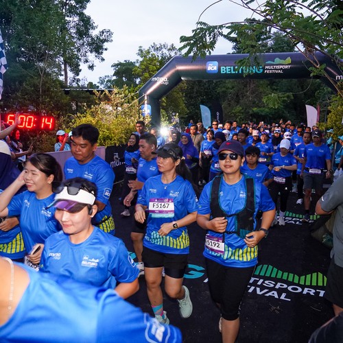 Race photo from Belitung Multisport Festival