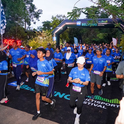 Race photo from Belitung Multisport Festival