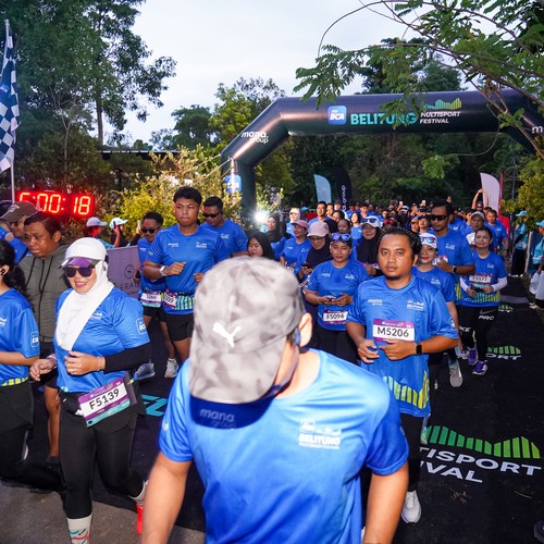 Race photo from Belitung Multisport Festival