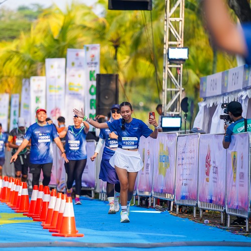 Race photo from BOGORUN 2026