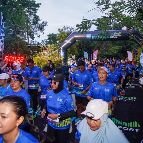 Race photo from Belitung Multisport Festival
