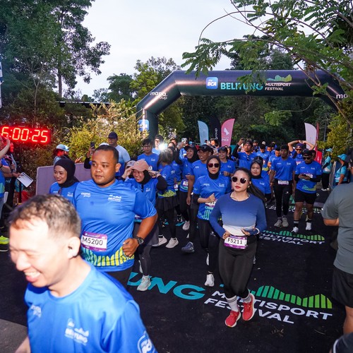 Race photo from Belitung Multisport Festival
