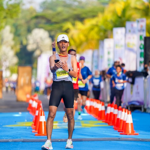 Race photo from BOGORUN 2026