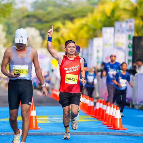 Race photo from BOGORUN 2026