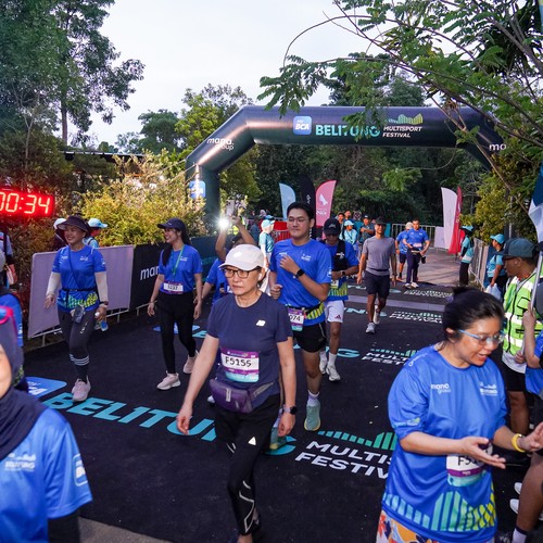 Race photo from Belitung Multisport Festival